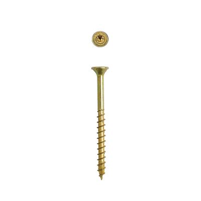 Image showing  10 x 2in. Interior Wood Screws Construction Flat Head T-Star Plus (107 EA) Bit Included