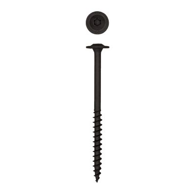 Image showing  5/16 x 4.5in. Exterior Structural Wood Lag Screws Powerlags Washer Head T?Star, 50 pk.