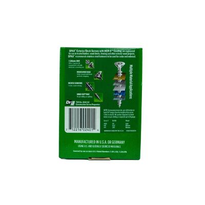 Image showing 7 th SPAX 14 x 1in. Exterior Wood Deck Screws Construction Flat Head T-Star Plus (115 EA) Bit Included