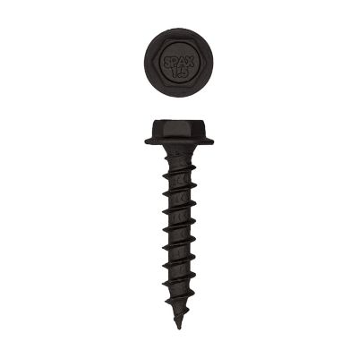 Image showing  1/4 x 1-1/2in. Exterior Structural Wood Lag Screws Powerlags Hex Head Hex (12 EA) Bit Included