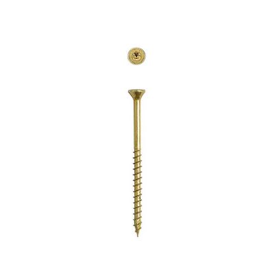Image showing  9 x 2-1/2in. Interior Wood Screws Construction Flat Head T-Star Plus (116 EA) Bit Included