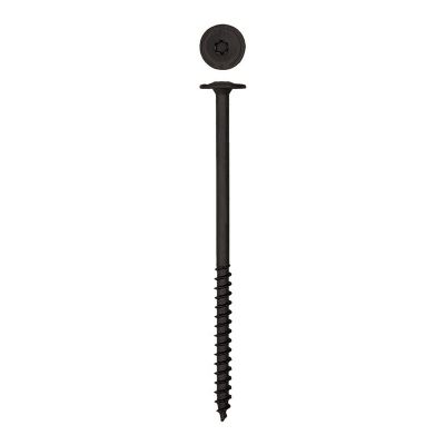Image showing 1 th SPAX 1/4 x 5in. Exterior Structural Wood Lag Screws Powerlags Washer Head T-Star (200 EA) Bulk Mini Bit Included