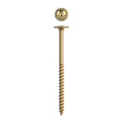 Image showing  1/4 x 4in. Interior Structural Wood Lag Screws Powerlags Washer Head T-Star (12 EA) Bit Included