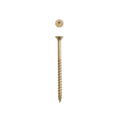 Image showing  14 x 3-1/2in. Interior Wood Screws Construction Flat Head T-Star Plus (10 EA)