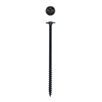 Image showing  5/16 x 6in. Interior Structural Wood Lag Screws Powerlags Washer Head T-Star (250 EA) Bulk Pail Bit Included