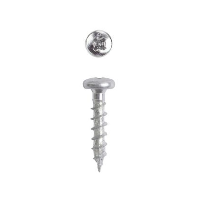 Image showing 1 th SPAX 10 x 1in. Interior Wood Metal Screws Cabinet Pan Head Phillips Square Unidrive (135 EA) Bit Included