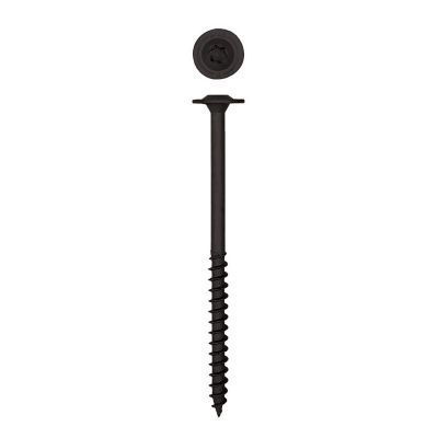 Image showing 1 th SPAX 3/8 x 6in. Exterior Structural Wood Lag Screws Powerlags Washer Head T-Star (25 EA) Bit Included