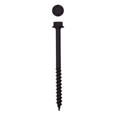 Image showing  1/2 x 6in. Exterior Structural Wood Lag Screws Powerlags Hex Head Hex (25 EA)