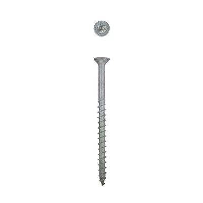Image showing 1 th SPAX 14 x 3-1/2in. Exterior Wood Deck Screws Construction Flat Head T-Star Plus (10 EA)