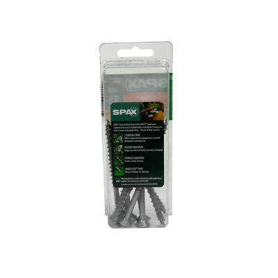 Image showing 7 th SPAX 14 x 3-1/2in. Exterior Wood Deck Screws Construction Flat Head T-Star Plus (10 EA)