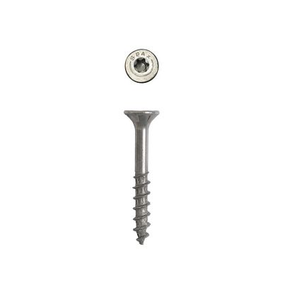 Image showing 1 th SPAX 8 x 1-1/4in. Exterior Wood Deck Screws Construction Flat Head T-Star Plus (230 EA) Bit Included