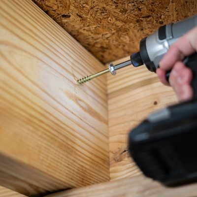 Image showing 5 th SPAX 5/16 x 3in. Interior Structural Wood Lag Screws Powerlags Washer Head T-Star (12 EA) Bit Included