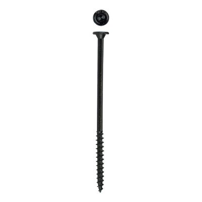 Image showing 1 th SPAX 5/16 x 4in. Interior Structural Wood Lag Screws Powerlags Pancake Head T-Star (250 EA) Bulk Pail Bit Included