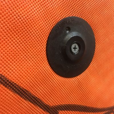 Image showing 2 th TruFast 2 in. Thermal-Grip Flat Washer, 250 pk., Black Plastic Insulation and Building Wrap Fastener Solution