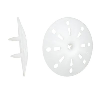 Image showing 1 th SPAX 1.75 in. Plasti-Grip Ci Prong Rigid Insulation Washer Plasti-Grip, 400 pk., Bulk Pail