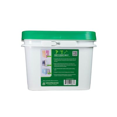 Image showing 7 th SPAX 1.75 in. Plasti-Grip Ci Prong Rigid Insulation Washer Plasti-Grip, 400 pk., Bulk Pail