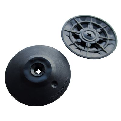 TruFast 2 in. Thermal-Grip Flat Washer, 1000 pk., Black Plastic Insulation and Building Wrap Fastener Solution