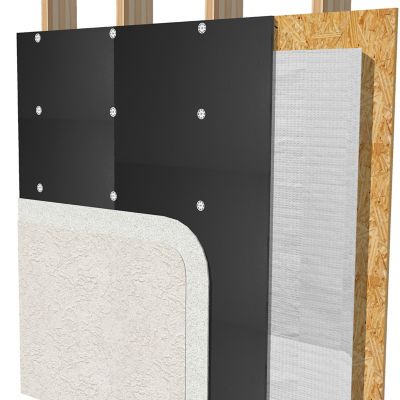 Image showing 5 th TruFast 2 in. Plasti-Grip PBLP2 Prong Washer, 1000 pk., White Plastic Insulation Fastener Prong Wall Anchor
