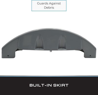 Image showing  Bracketless Black Plastic Trailer Fenders for 12 in. Wheels, 2 pk.