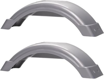 Tie Down 8-12 in. Plastic Fender Silver, 2 pk.