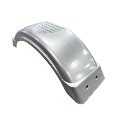 Image showing  8-12 in. Plastic Fender Silver, 2 pk.