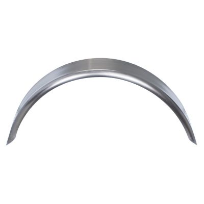 Image showing  Single Axle, 16 Gauge Galvanized Steel Trailer Fender, 1 Pack