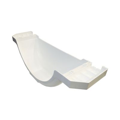 Image showing  11-3/8 in. x 45 in. x 11 in. UV-Protected White Plastic Fenders, 2 pk.