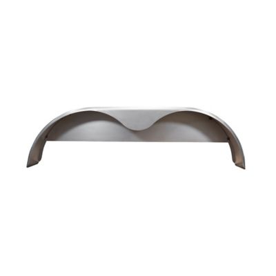 Image showing  Tandem Trailer Axle - 16 Gauge Galvanized Steel Trailer Fender 72 in.