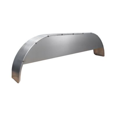 Image showing  Tandem Trailer Axle - 16 Gauge Galvanized Steel Trailer Fender 72 in.