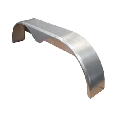 Image showing  Tandem Trailer Axle - 16 Gauge Galvanized Steel Trailer Fender 72 in.