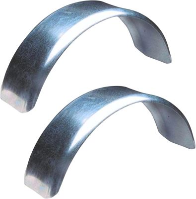 Tie Down 8 in. x 27.5 in. x 11 in. Galv Single Round Metal Fender, 2 Pack