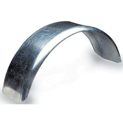 Image showing  8 in. x 27.5 in. x 11 in. Galv Single Round Metal Fender, 2 Pack