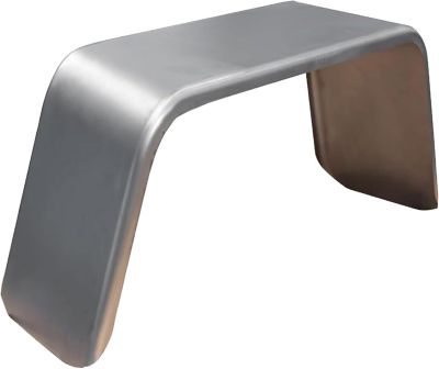 Tie Down 15 in. Wheel - Trailer Fenders Single Axle - Smooth Aluminum, 1 pk.