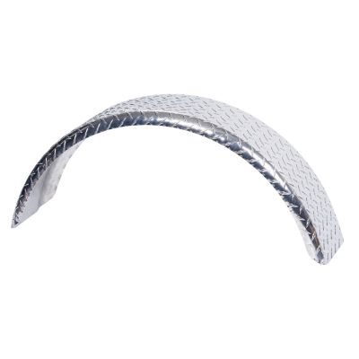 Image showing  8 in. x 31.5 in. x 13.125 in. Tread Brite Aluminum Fenders, 2 pk.