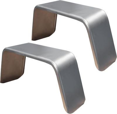 Tie Down 16 in. Wheels Silver Aluminum Single Axle Trailer Fender, 2 pk.