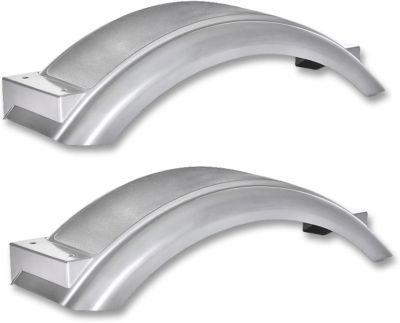 Tie Down UV-protected Silver Small Plastic Fender 7-3/4 in. x 21 in. x 5 in., 2 Pack