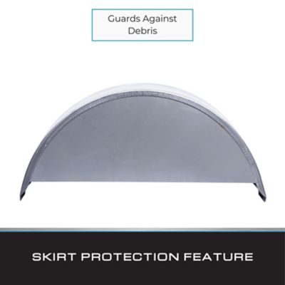 Image showing  Trailer Fenders Single Axle - Steel Trailer Fender, 1 Pack