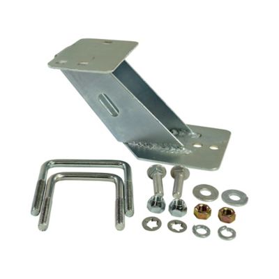 Image showing  Zinc-Plated Side Mount Tire Carrier