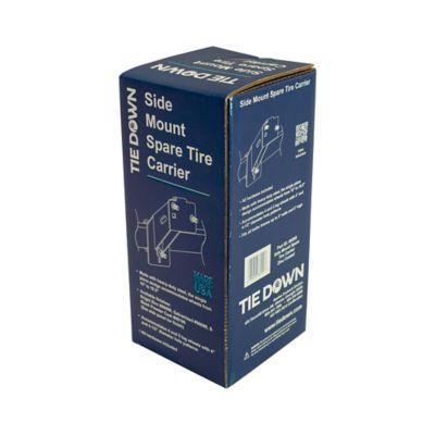 Image showing  Zinc-Plated Side Mount Tire Carrier