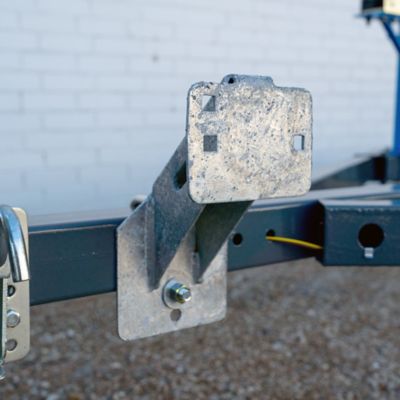 Image showing  Galvanized Side Mount Tire Carrier