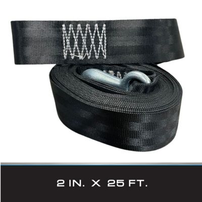Image showing 6 th Tie Down 2 in. x 25 ft. Winch Strap, 1 per pack