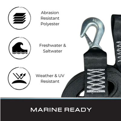 Image showing  2 in. x 15 ft. Winch Strap, 1 per pack