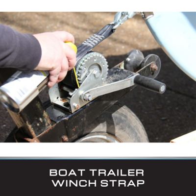 Image showing 6 th Tie Down 2 in. x 15 ft. Winch Strap, 1 per pack