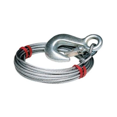 Tie Down 5/32 in. x 25 ft. Galvanized Winch Cable