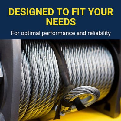 Image showing  5/32 in. x 25 ft. Galvanized Winch Cable