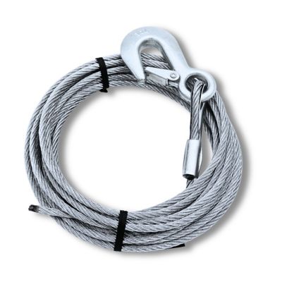 Tie Down 7/32 in. x 25 ft. Galvanized Steel Cable Winch