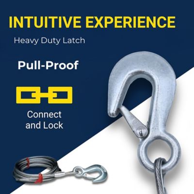 Image showing 5 th Tie Down 7/32 in. x 50 in. Galvanized Steel Winch Cable