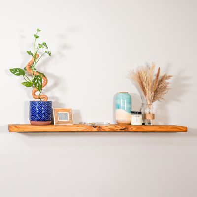 Image showing  Black 10 in. L-Shelf Bracket, 4 pk. with Hardware