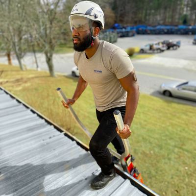 Image showing  Step-N-Safe Extension Ladder Walk-Thru