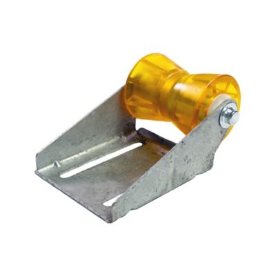 Image showing  5 in. Silver Standard Keel Roller with Panel Bracket Assembly